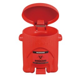 Sysbel WA8109200 / WA8109200Y 6Gal Biohazard Waste Can