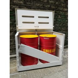 Chemical Waste Container (2 Drum)